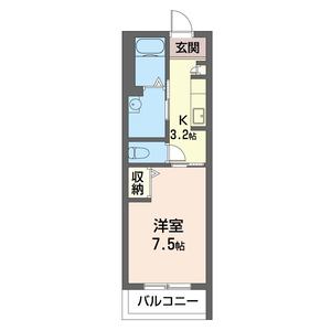 カシータ梶ヶ谷 208号室