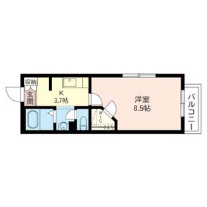 ＳＵＮ　ＬＥＡＶＥＳ　武蔵中原 108号室