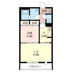ソレアード　Ⅲ 105号室