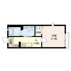 パディバード 203号室