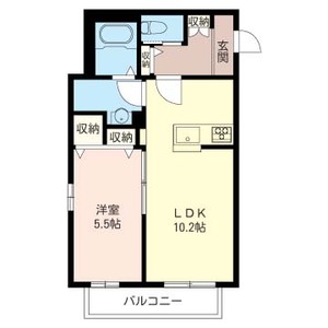 シャルマン　Ⅱ 201号室