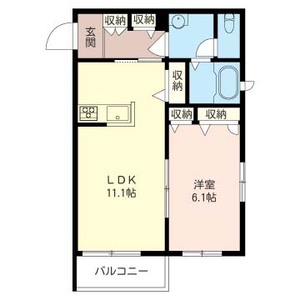 チェリーテラス武蔵新城 305号室