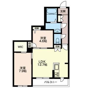 ソレムⅣ　ＤＣ 202号室