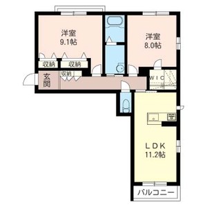 シャーメゾン・スクエア・ガーデン　Ⅱ 201号室