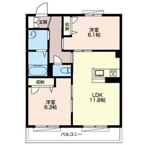 クレセール新川崎 203号室