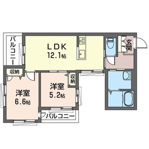 リクサヴィル 302号室