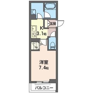 シャーメゾン・プリュネ 202号室