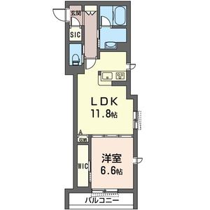グランディール井田Ⅰ 205号室