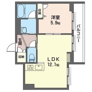 ｐｒｅｃｉｏｕｓ　Ｋ　（プレシャス　ケー） 303号室