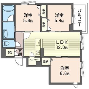 ゼフィール 102号室