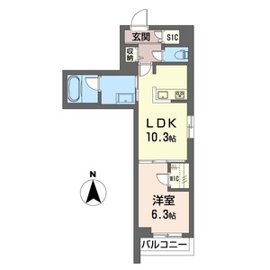 シャーメゾン殿町 101号室