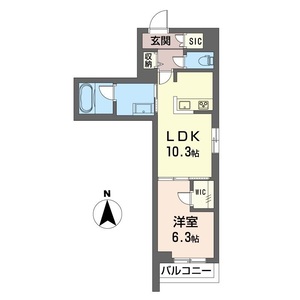 シャーメゾン殿町 201号室