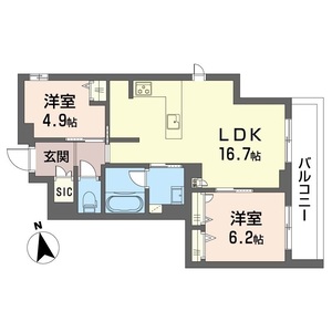 シュペル　パビヨン 301号室