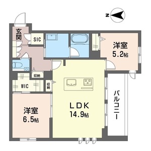ブラッサムガーデン武蔵小杉 203号室