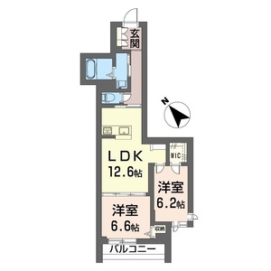 ラムール・ド・センケイⅡ 302号室
