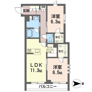 ロングウッドテラス 203号室