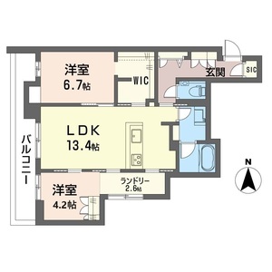 シュプロス元住吉 202号室