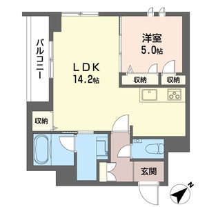 プルームレジデンス溝の口 201号室