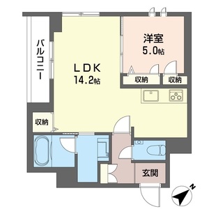 プルームレジデンス溝の口 301号室