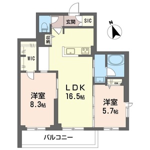 フォレフィー・アール 302号室