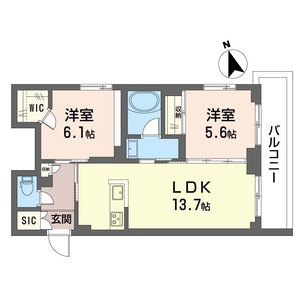 フォレフィー・アール 405号室
