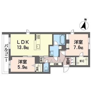 シロポール鷺沼 202号室