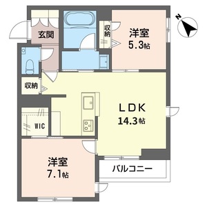 ル　ヴォワール 302号室