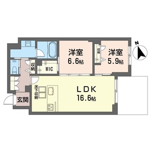 ソレイユ　ルヴァン 105号室