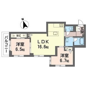 ソレイユ　ルヴァン 202号室