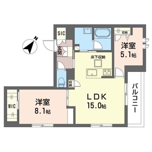 ルアナあざみ野 101号室