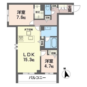 フォレ　フルーリー 102号室