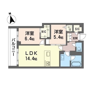 フォレ　フルーリー 205号室