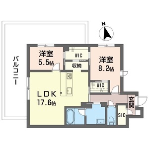 フォレ　フルーリー 305号室