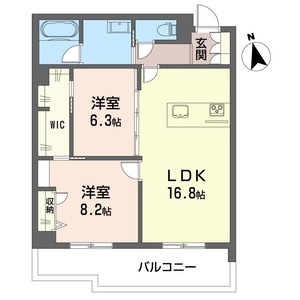 フォレ　フルーリー 402号室