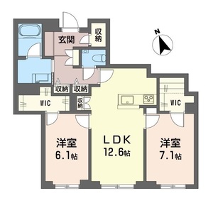 グランクロス　サン 102号室