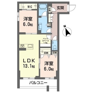 グランクロス　サン 201号室