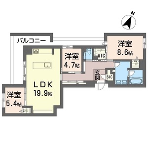 ルクセント 306号室