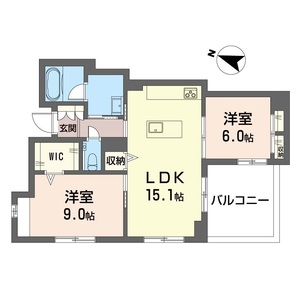 ルルブラン 102号室