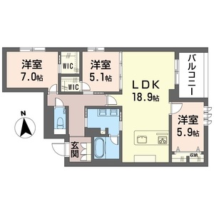 アルサンテ　あざみ野 201号室