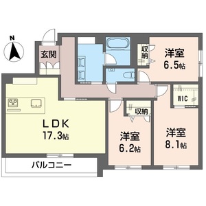 アルサンテ　あざみ野 202号室