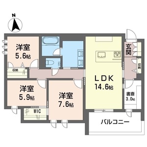 アルサンテ　あざみ野 203号室