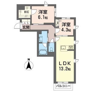 グランディール 101号室