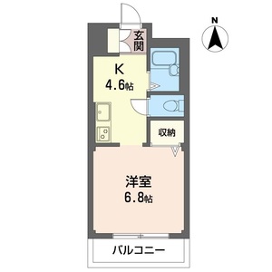 グレイッシュブラウン内藤 303号室