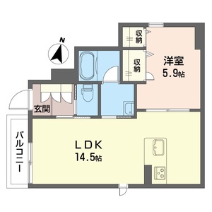 メゾンソレイユ 101号室