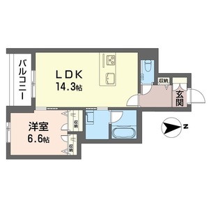 グレイッシュフジシマ 103号室