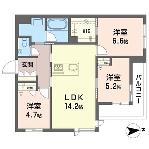 グレイッシュフジシマ 201号室