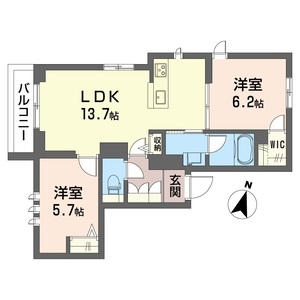 シャーメゾン神地 201号室
