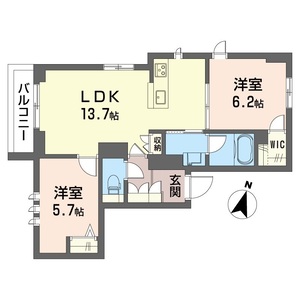 シャーメゾン神地 301号室