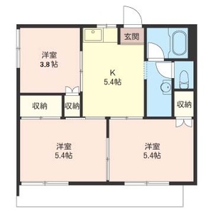 ウァームハイツ 102号-16