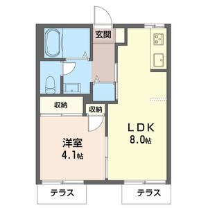 フォーブルセゾン　Ａ 102号室
